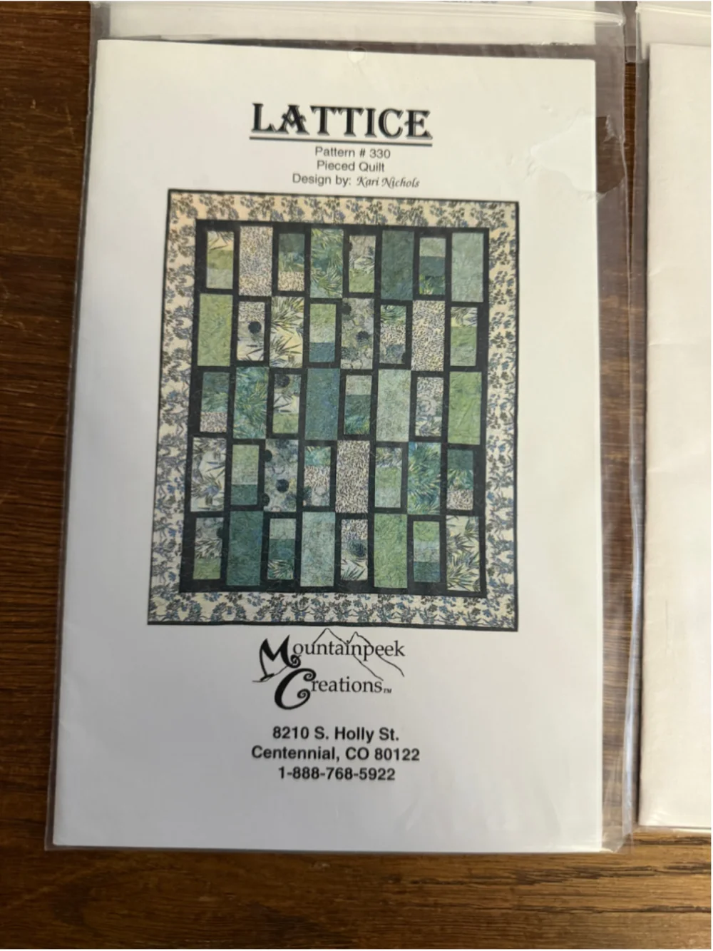Vintage Quilt Pattern Lot of 9 New Unused Mountainpeek Maple Island Summerwinds